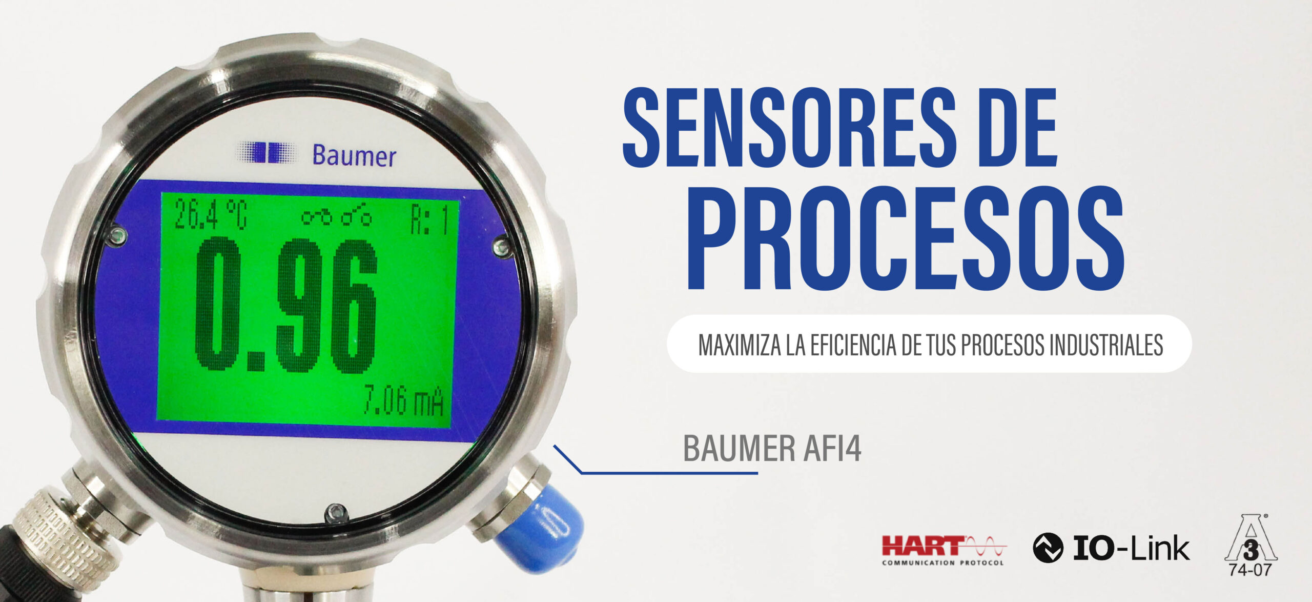 Sensores de Procesos Baumer AFI4